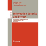 [sgstock] Information Security and Privacy: 9th Australasian Conference, ACISP 2004, Sydney, Austral