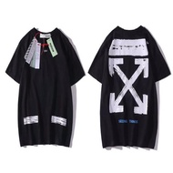 NEW Genuine Off White 23ss European And American Fashion Brand Off Cartoon Mary Short Sleeve White M