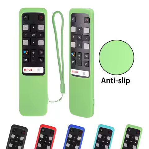 RC802V FNR1 Voice Remote Control Cases Fit for TCL Android 4K Smart TV 49P30FS 65P8S 55C715 49S6800 