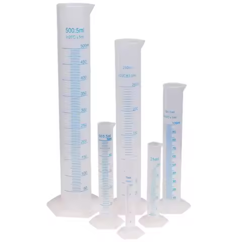 1 Pc 10ml/25/50/100/250/500/1000ml Measuring Cup Transparent Kitchen Graduated Cylinder Test Tube Sc