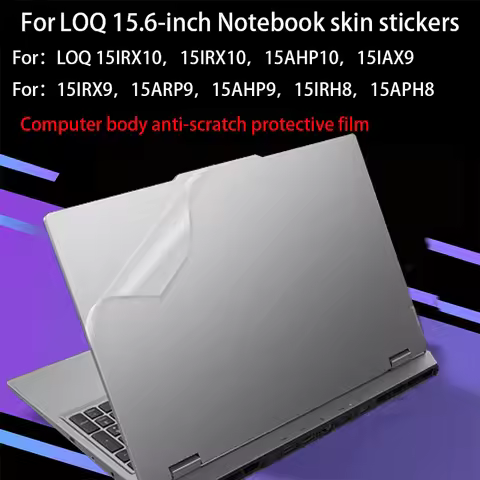 For Lenovo LOQ 15IRX10/15AHP10 body film 15IRX9/15ARP9 Laptop skin sticker 15AHP9/15IAX9 vinyl prote