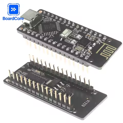 RF-Nano for Arduino Nano V3.0 TYPE-C USB Module Compatible ATmega328P CH340 Integrated NRF24L01 Wire