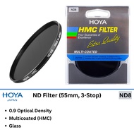 Hoya 55mm HMC ND Filter ND4 / ND8 Multi-Coated Neutral Density Lens Filter