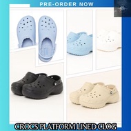 (🇯🇵直送代購)Crocs Women Platform Lined Clog拖鞋 冬天都著得嘅拖鞋😇  優惠價 $599  請注意 開始接受加密貨幣ETH/USDT/MEMECOIN過數💹🔆