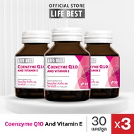 Life best Coenzyme Q10 and Vitamin E ไลฟ์เบสต์ โคเอนไซม์ คิวเท็น และวิตามินอี (30 แคปซูล)