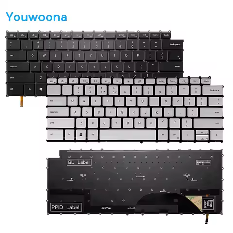 New Original Laptop Keyboard For DELL Precision 5550 5560 5570 6670 5750 5760 5770