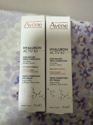 Avene Hyaluron Activ B3 Triple Correction Eye Cream (2x 15ml)