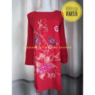 BLOUSE BUTTERFLY - BATIK LUKIS KELANTAN