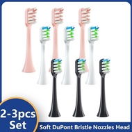 2-3pcs Replacement Toothbrush Heads for SOOCAS X3/X3U/X5 Sonic Electric Tooth Brush Nozzle Heads DuPont Smart Brush Head