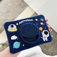 For Huawei Mediapad M5 Lite 8" 10.1" / T5 10.1"/ M6 8.4" 10.8"/MatePad Pro 10.8" 10.4"/11" 2021 /T10 T10S Soft Silicone Handle Cartoon Kids Lanyard Case Cover