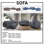 Sofa 1+2+3+Stool Fabric Sofa