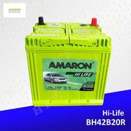 LY Amaron Hi Life Bh42b20r ( Ns40 Reverse ) Na May Base-Hold Maintenance Free Car Battery 21 Buwan