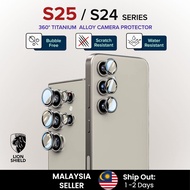 (MY) LionShield Camera Lens Protector (Tempered Glass), Compatible with Samsung S25 Ultra / S25 Plus