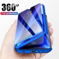 360 Full Protective Phone Case for Huawei Y5 Y6 Y7 Y9 Prime 2019 P Smart Pluz Z P30 P20 Lite Pro Nova 2i 3 3i 4 Cover wi