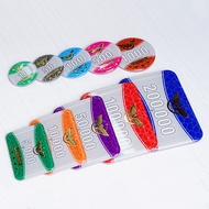 YH Custom Rfid Gambling Chips Personilized Poker Chip Casino Acrylic Rectangle Poker Chips Set