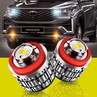 TUFFOO 1Pair 2 Color L1B LED Fog Light Bulb 80W 20000LM For Toyota Innova Zenix/HyCross/Crysta Year 