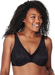 Secrets Womens Ultra Soft No Poke Dreamwire Underwire Bra, 44DDD, Black