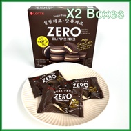 [Sugar Free] Lotte ZERO Mini Cacao Cake (2 Boxes / 24 PCS)