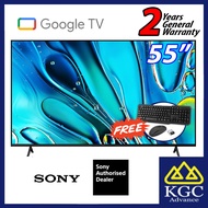 SONY 55" K-55S30 4K HDR Processor X1™ Smart TV (Google TV) [Free Wireless Keyboard & Mouse]