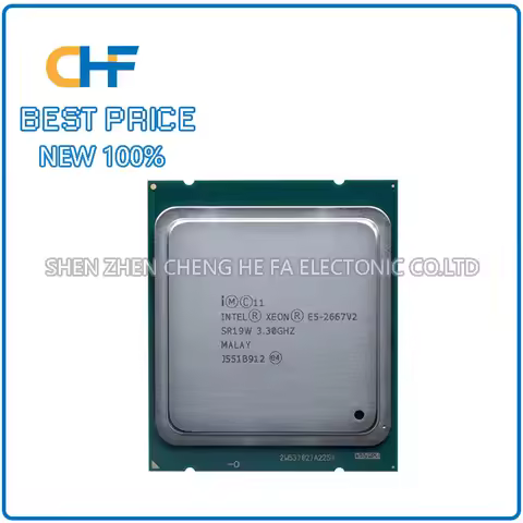 Intel Xeon E5 2667V2 8 Core 16 Thread 3.30GHz 130W LGA2011 CPU processor E5-2667V2