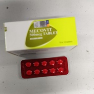 Mecovit 500mcg Tablet Mecobalamin 10'S (Exp: 12/2026) mecovit 10 biji MECOVIT 10 TAB MECOMIN PAHANG