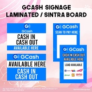 Laminated Signages Gcash Cash In Cash Out Load Dito | pndk