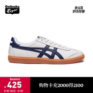 Onitsuka Tiger鬼塚虎复古德训鞋耐磨平底男女鞋休闲板鞋百搭 TOKUTEN 浅灰色/深蓝色 38