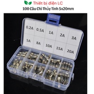 6x30mm and 5x20mm multi-purpose glass fuse box, universal fuse set, glass fuse