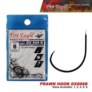 DX888B MATA KAIL UDANG FIRE EAGLE GALAH HOOKS Ready stock Malaysia , ship from Kelantan DX 888 B