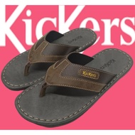 Kickers Men's Synthetic Leather Sandals / Selipar Kickers Lelaki