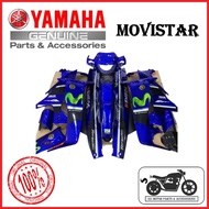 [ORIGINAL HLY ] YAMAHA Y125 Y125ZR 125ZR COVERSET COVER SET BODY COVER MOVISTAR BIRU / MOVISTAR BLUE