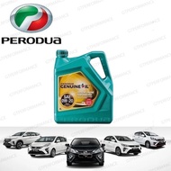 70011006- Green Perodua SAE 0W20 Fully Synthetic Engine Oil (4 liter) for Myvi , Axia , Bezza , Alza