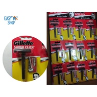 Gillette Super Click Refillable Razor Blade Gillette Super Nacet