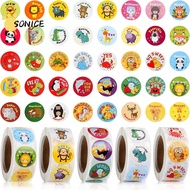 500 Pcs Reward Stickers Motivational Stickers Roll For Kids For School Reward Students Teachers Cute