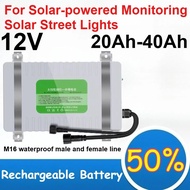 Rechargeable Polymer Lithium Battery 12V 20Ah-40Ah for Solar-powered Monitoring Solar Street Lights 