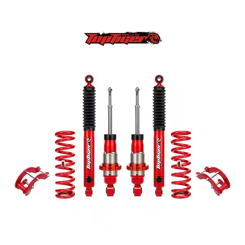 For NISSAN Navara D23 D40 NP300 Leaf Spring Nitrogen Gas Adjustable 4x4 Shock Absorber Off Road Susp