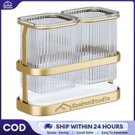 🔥🔥Kitchen Cutlery Chopstick Drainer Wall-mounted Pisau Rak Dapur Holder Rak Sudu Cutlery Fork Spoon 