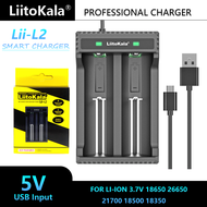 LiitoKala Lii-L2 18650 3.7V 18650 26650 21700 20700 20650 18500 18490 18350 Rechargeable Battery Charger