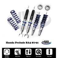 Honda Prelude BA5 87-91 - HWL MT1bs series fully adjustable absorber coilover
