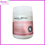 Healthy Care - 高強效蔓越莓 30000 毫克 90粒膠囊 [平行進口] 此日期前最佳:2027年12月31日