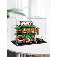[Acrylic Anti-dust Box] Spring Festival Happy Full Floor Acrylic Display Box Suitable for Lego 80113