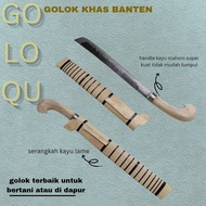 golok khas Banten panjang bilah 40cm siap pakai best seller