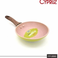 Cypruz Fry Pan Mini Induction Ceramic 12 Cm Gg Non-Stick Wood