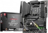 MSI MAG B550 Tomahawk MAX WiFi Gaming Motherboard (AMD AM4, DDR4, PCIe 4.0, SATA 6Gb/s, M.2, USB 3.2