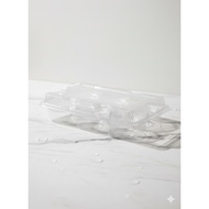 “6 Compartment Plastic Egg Tart Box FJ360 | Carton of 50 Boxes | Transparent Cake Box