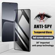 Tempered Glass Anti Spy Xiaomi 12 Pro / 12S Ultra / 13 / 13 Pro / 13 Ultra / 14 / 14 Pro / 14 Ultra 
