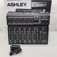 Mixer Ashley Better 7 Ashley mixer 7 Channel USB