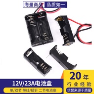High-Quality 12v23A Battery Box 12V27A Battery Holder with Cable/with Pin Pin Soldering Pin Battery 