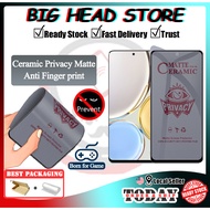 Privacy Ceramic Film Screen Protector Honor X6e/X7e/500 Smart/600 lite/Play10/X9d/X7d/400/X5d Plus