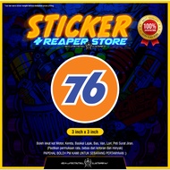 STICKER 76 / STICKER 76 / UNION / 76 PANTUL CAHAYA